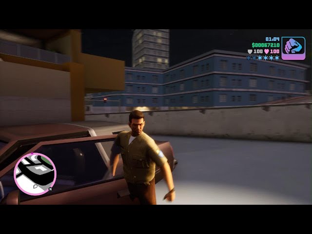 Grand Theft Auto: Vice City – Beating a hard mission.
