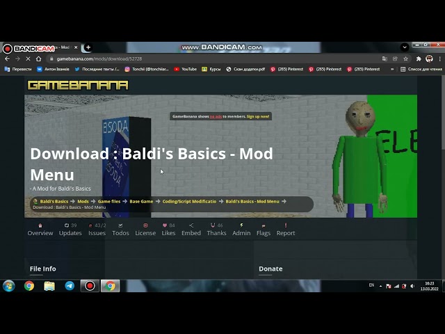 How To Download And Install Baldi's Basics Mod Menu