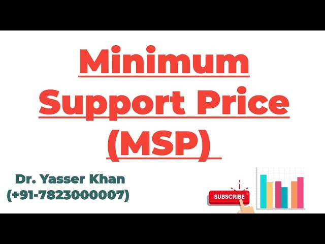 Minimum Support Price (MSP)
