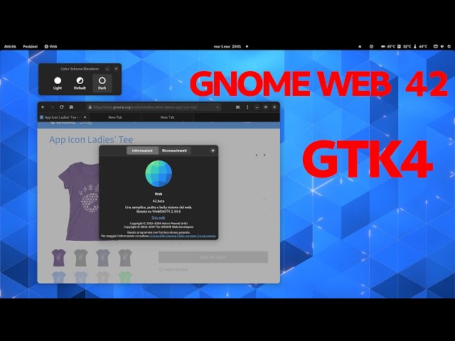 GNOME Web GTK4