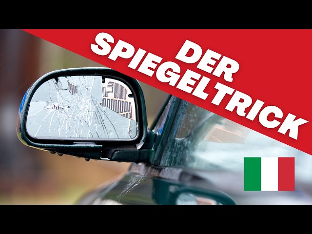 Mirror trick in Italy, EVERY vacationer must know 🚐