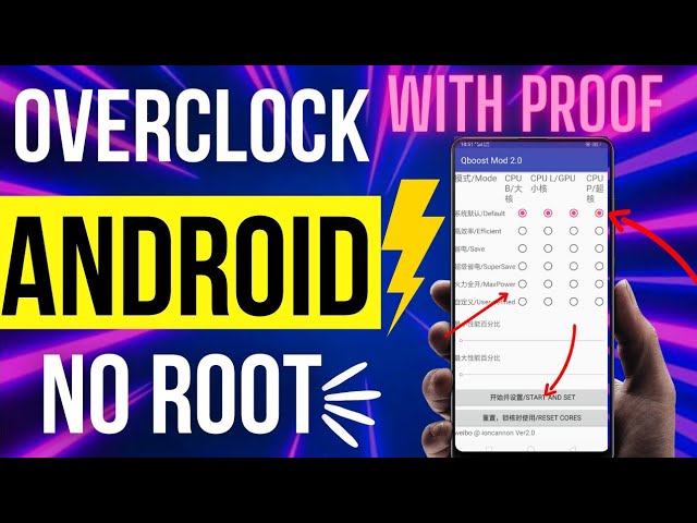 Overclock Android No Root | Overclock Android CPU Cores To Max Performance | Overclock Without root
