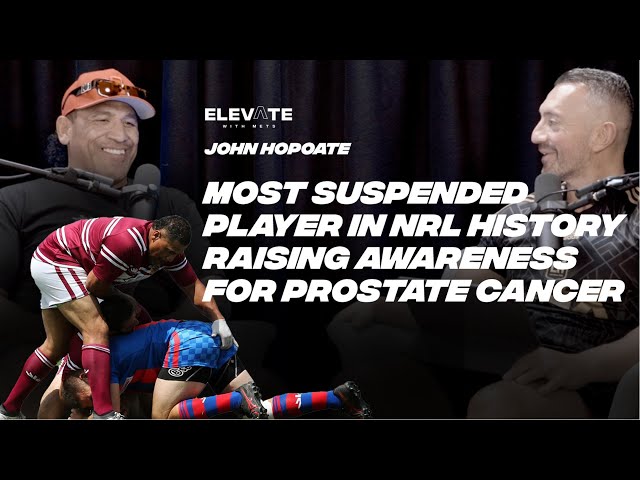 Most suspended player in NRL history have raised awareness for prostate cancer #podcast #nrl #sports