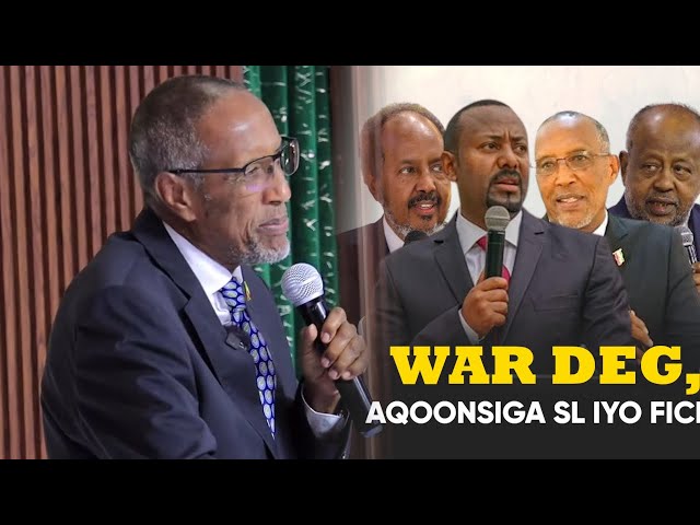 “Xog Degega Madaxwayne Muse Biixi Somaliya iska daa wada hadal ee xataa salaanta iska qaadi mayno?