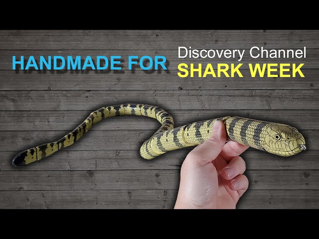 My lures made it onto the Discovery Channel for Shark Week!