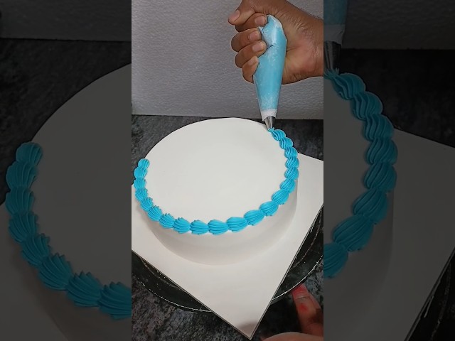 butter cream cake decoration