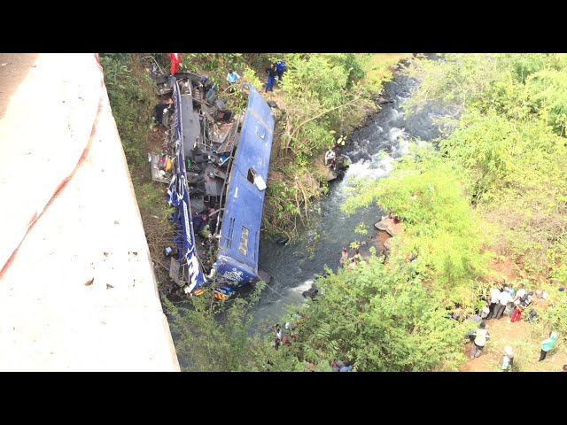 The infamous Nithi Bridge Accident today 30 confirmed dead 💀 ⚠️ #accidentnews #happening