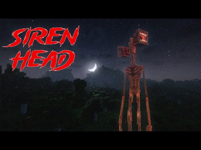 The Minecraft Siren Head Is TERRIFYING