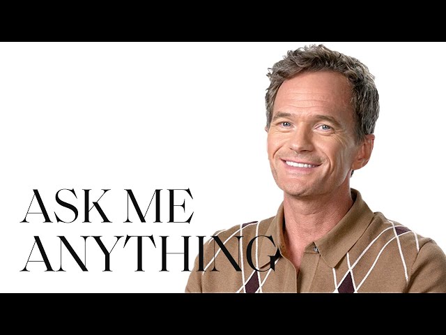 Neil Patrick Harris On 'Uncoupled', Sex Scenes, and Acting Drunk | Ask Me Anything | ELLE