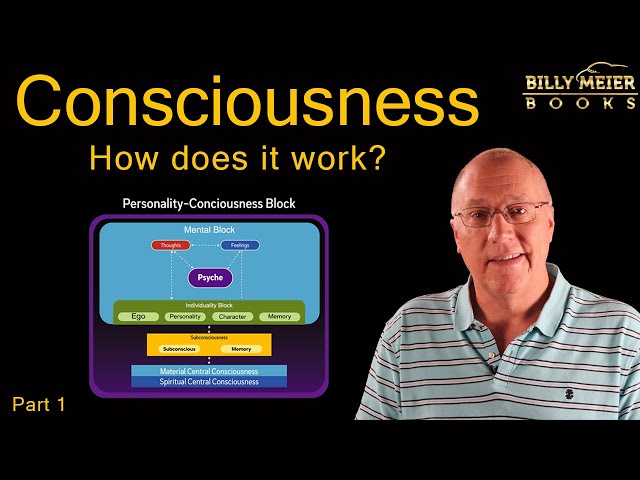 Consciousness, how does it work? - Part 1