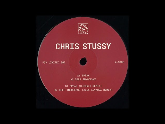 A1 Chris Stussy - Speak (PIVLIM002)