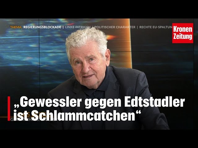 Mölzer: „Gewessler gegen Edtstadler ist Schlammcatchen“ | krone.tv DAS DUELL