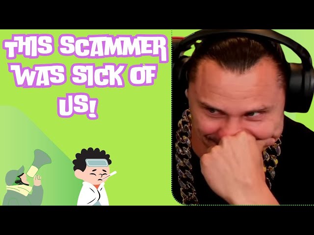 This Scammer Was SICK Of Us!!