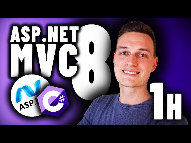 ASP.NET 8 MVC Tutorial for Beginners - C# web development made easy