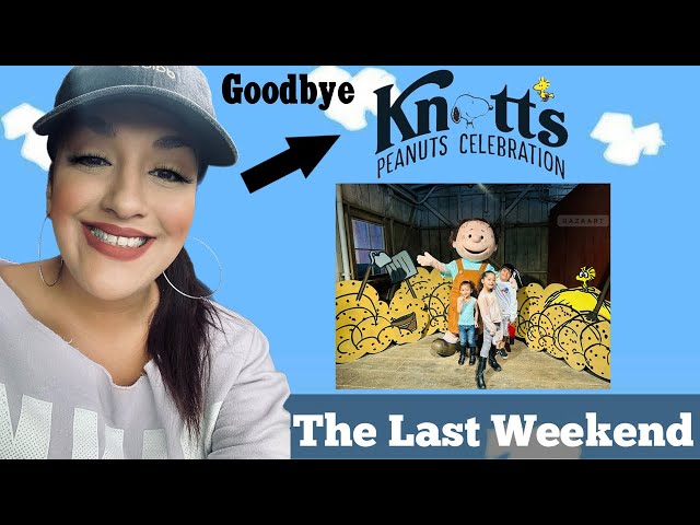 Knott’s Berry Farm Peanut Celebration 2024 (The LAST weekend)
