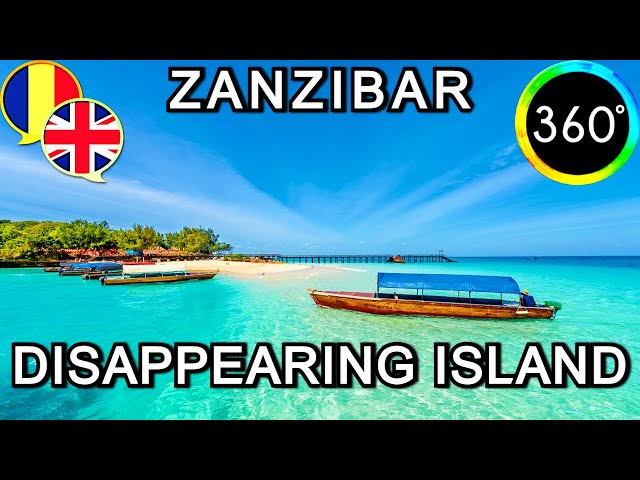 360° Video Zanzibar Safari Blue Boat Disappearing Island Tanzania Mnemba Tur Daniel Nelu #TravelVlog