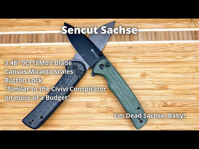 Sencut Sachse: Review & Comparison to the Civivi Conspirator