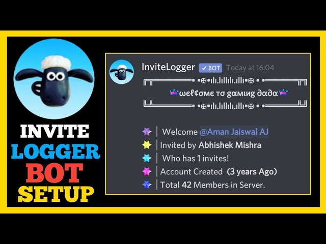 Setup Invite Logger Bot | Invite Manager Not Working | Alternative of Invite Manager | 2021