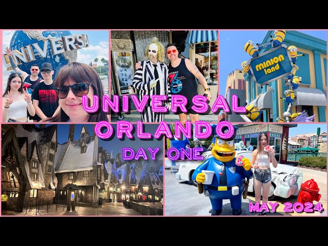 Universal Studios and Islands of Adventure | Trying Breadbox for the first time | Florida | May 2024