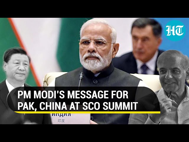 PM Modi seeks Xi-Sharif cooperation on transit rights at SCO summit; Conveys India’s message