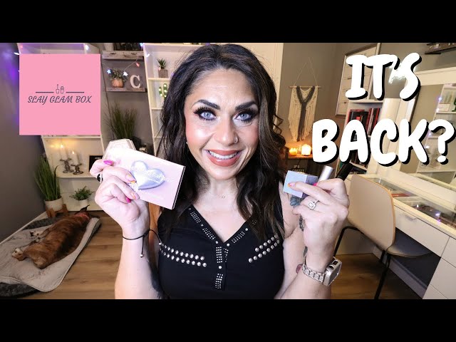 IT'S FINALLY BACK?? SLAY GLAM BAG BEAUTY SUBSCRIPTION BOX!! UNBOXING -IS IT ANY GOOD?