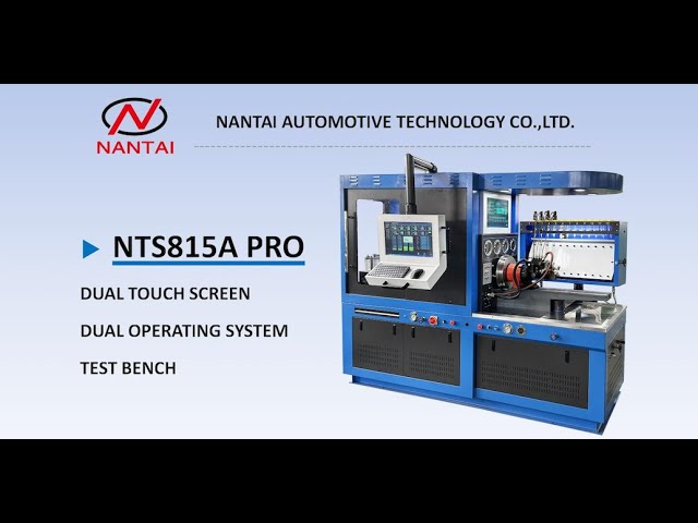 NANTAI NTS815A PRO Dual Touch Screen Dual Operating System Diesel Injector Pump Test Bench