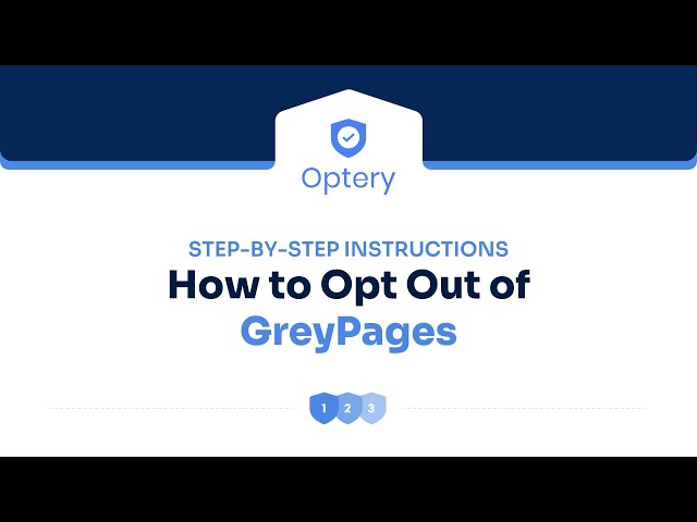 How to Opt Out of GreyPages - Step by Step Instructions