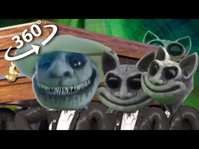360 VR Video Zookeeper Meet The Creeper Coffin Dance Song (COVER)