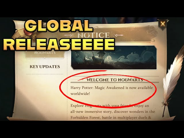 HARRY POTTER MAGIC AWAKENED GLOBAL RELEASE IS FINALLY HERE AFTER 3 YEARS