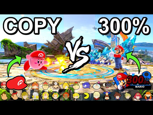 Which Copy Can K.O. His Original At 300% ? - Super Smash Bros. Ultimate