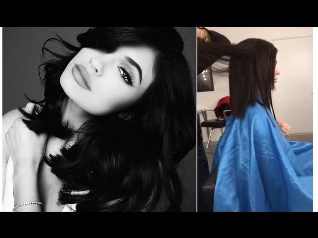 Kylie Jenner Haircut Tutorial  || Snapchat Videos