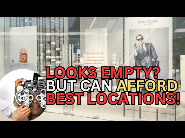Glasses Stores Looking Empty? But Always Surviving! | Is Eyewear Business Still Lucrative?