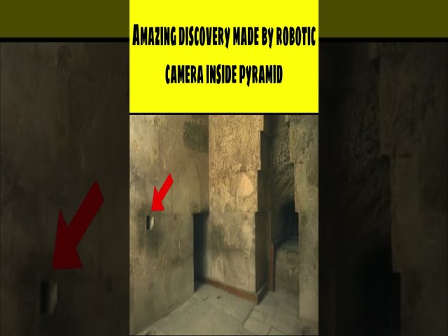 Amazing Discovery made by robotic Camera Inside Pyramid #most top15 facts#spring tuch#tube buddy#