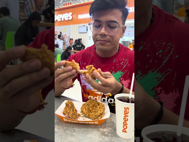 Popeyes Chicken Mall of Faridabad What to Expect + Taste Test | Foodie Vlog | Popeyes Chicken Review