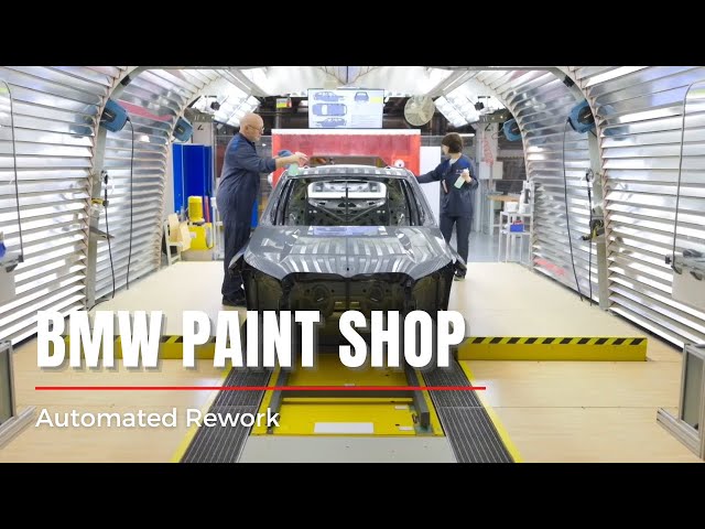 BMW Paint Shop - Automated Rework | BMW Factory Tour