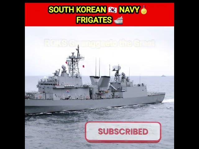 10 SOUTH KOREAN 🇰🇷NAVY 🎖FRIGATE SHIPS 🛳|#shorts #navyships #ships#southkoreannavy#frigate #roknavy