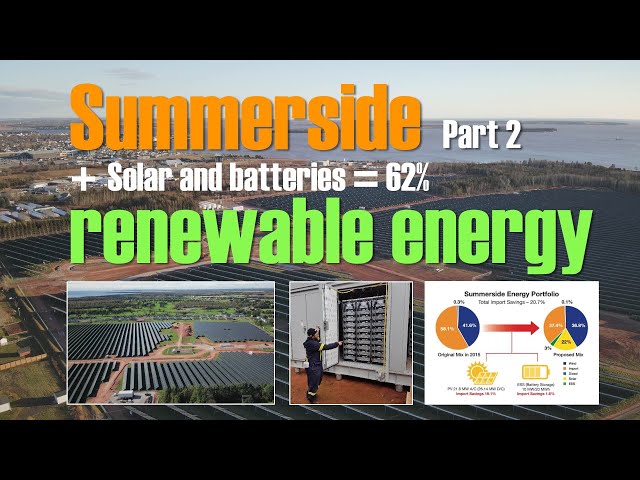 377B. Summerside PEI achieves 62% local renewable energy - Part 2