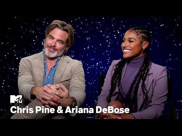 Chris Pine & Ariana DeBose Talk "Wish" | MTV