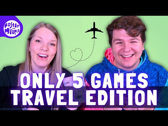 Only 5 Games | Travel Edition | Collab with Kovray!