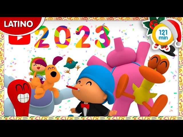 🥂POCOYÓ ESPAÑOL LATINO - Campanadas de Año Nuevo [120 min] CARICATURAS y DIBUJOS ANIMADOS para niños