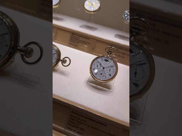 Карманные золотые #часы  #швейцарскиечасы Патек Филипп #швейцария #путешествия #музей