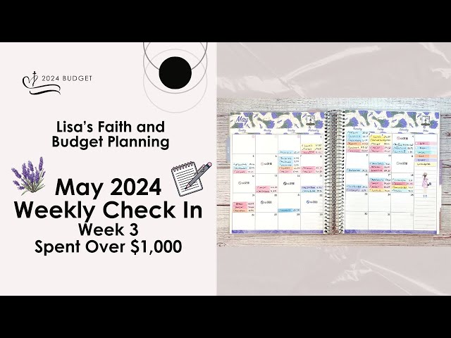 May 2024 Weekly Check In || Week 3 || Paying Back the Credit Card Over $1,000