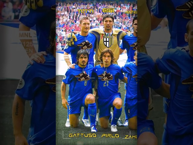 📽 Italy World Cup 2006 winner ⚜🏆in 2023