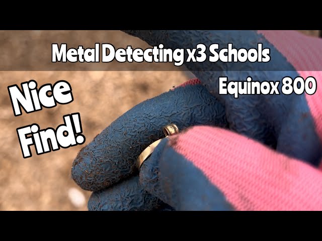 x3 Schools Silver & Gold: Equinox 800 Metal Detecting