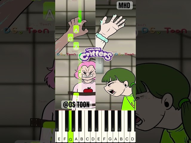 Poppy Playtime Chapter 3 Smiling Critters @ds.toon92 - Piano Tutorial