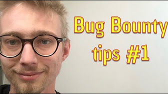 Bug bounty tips