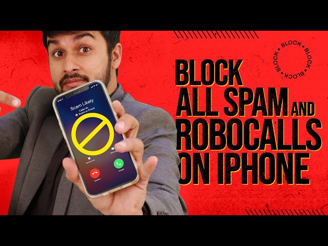 How to STOP SPAM calls & SMS on iPhone