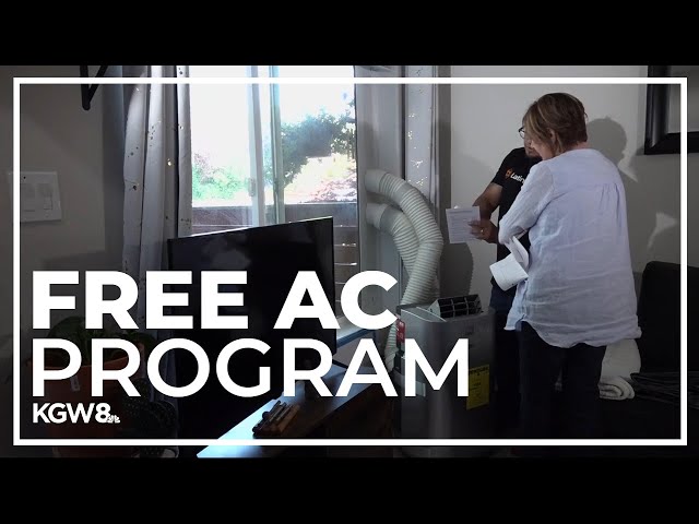 Recipients of free air conditioning units grateful for city's ongoing cooling program