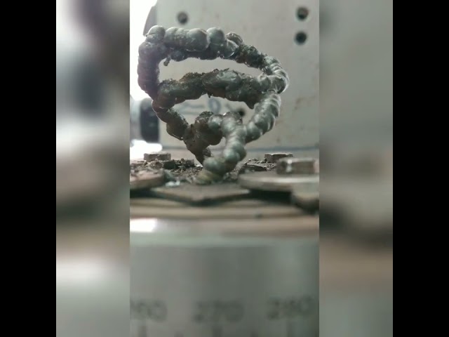 3D Print DNA  model in METAL with 5 AXIS 3D PRINTER