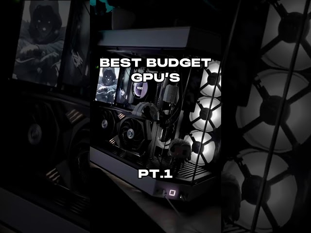 BEST Value GPUs in 2023 #pc #pcbuild #budget #shorts #gpu